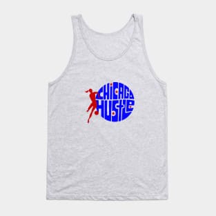 Vintage Chicago Hustle WBL Basketball Tank Top